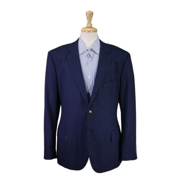 Vineyard Vines Mens Blue Donegal Tweed Wool Sportcoat Blazer 42R - Picture 1 of 10